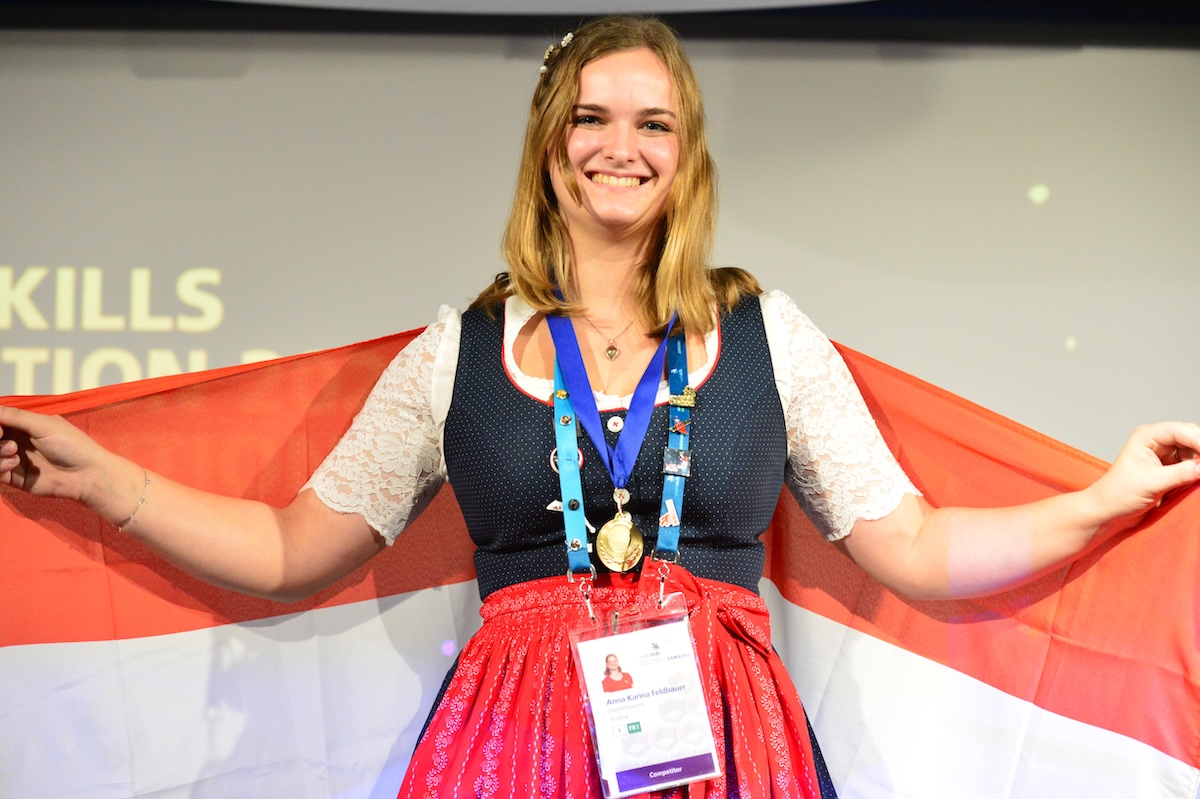 Weltmeisterin 2022 Anna Karina Feldbauer